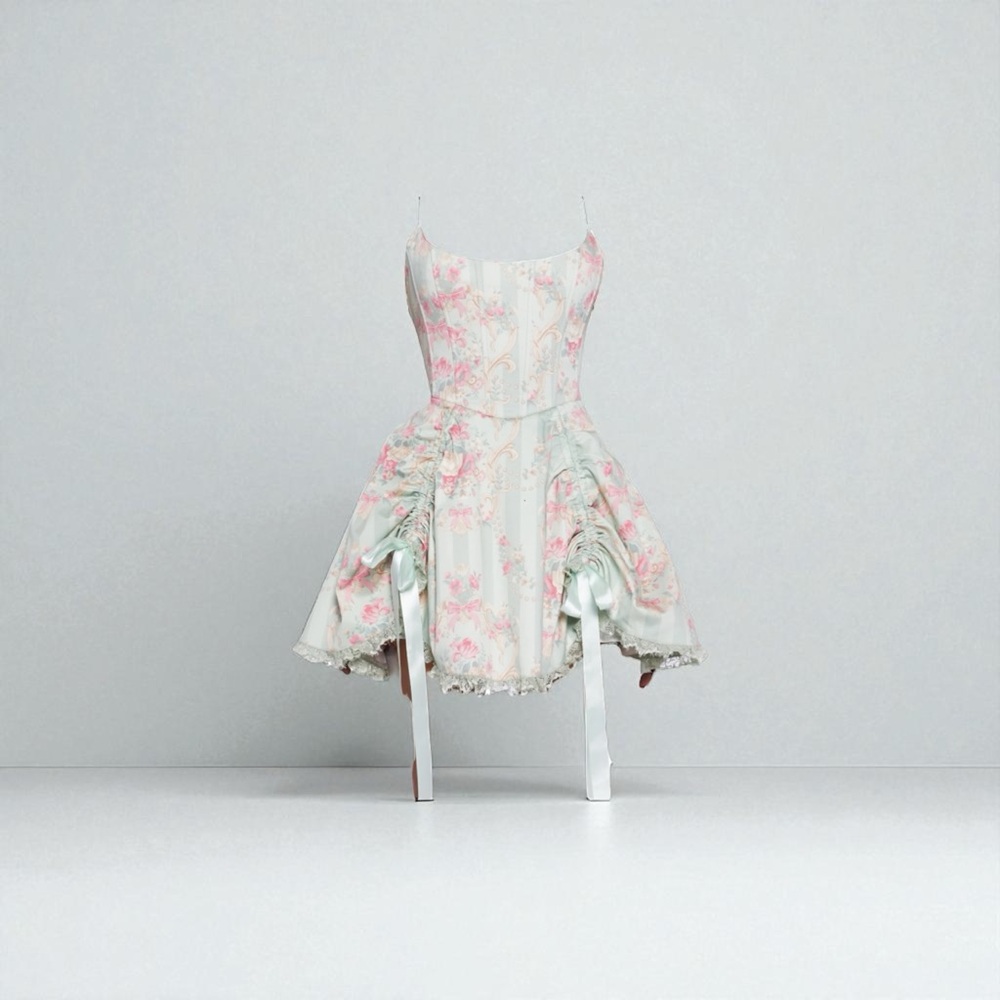 Dolls kill Floral Corset Dress